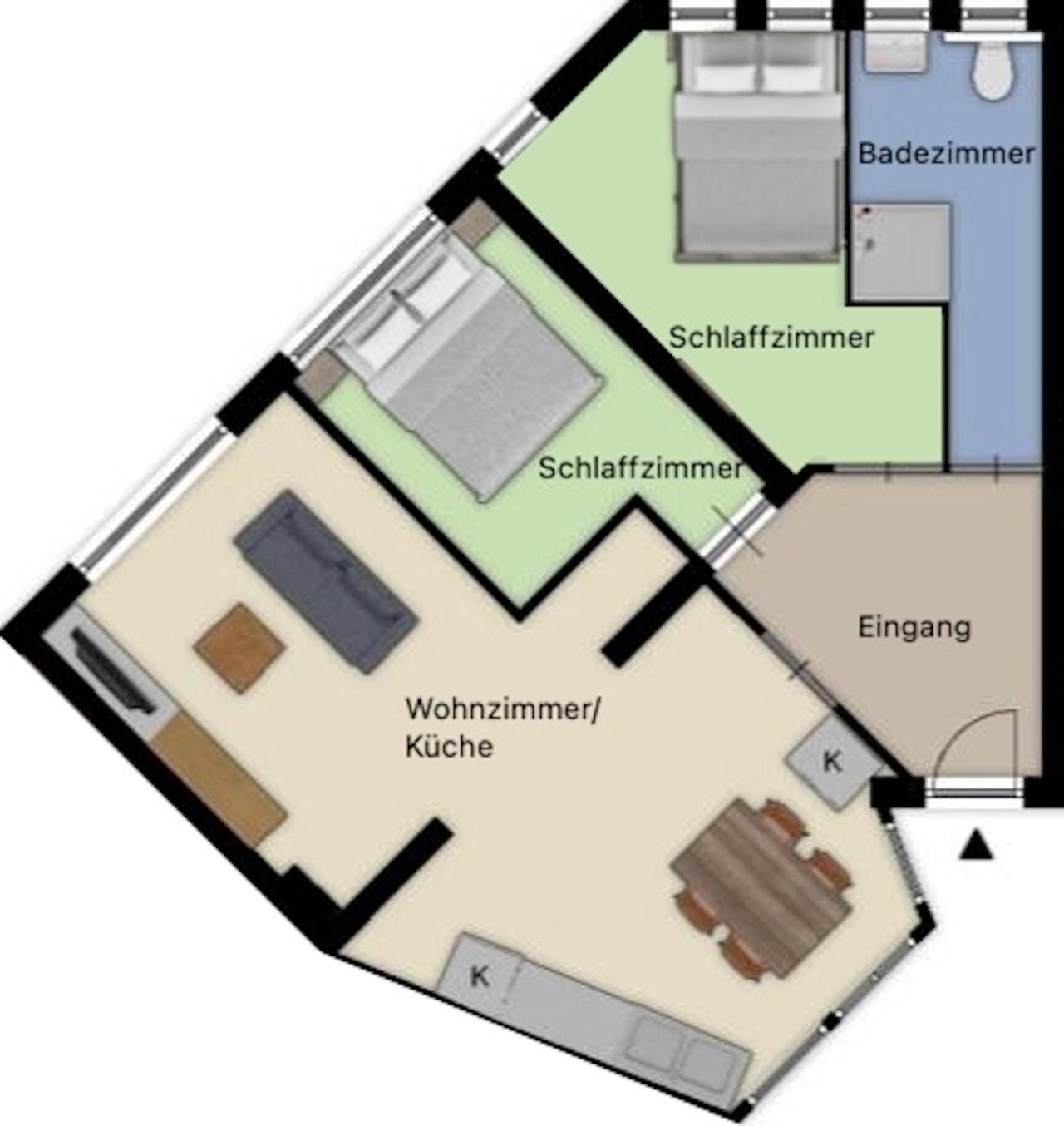 Aeuchen Am Rosenthal Apartment Monschau Phòng bức ảnh