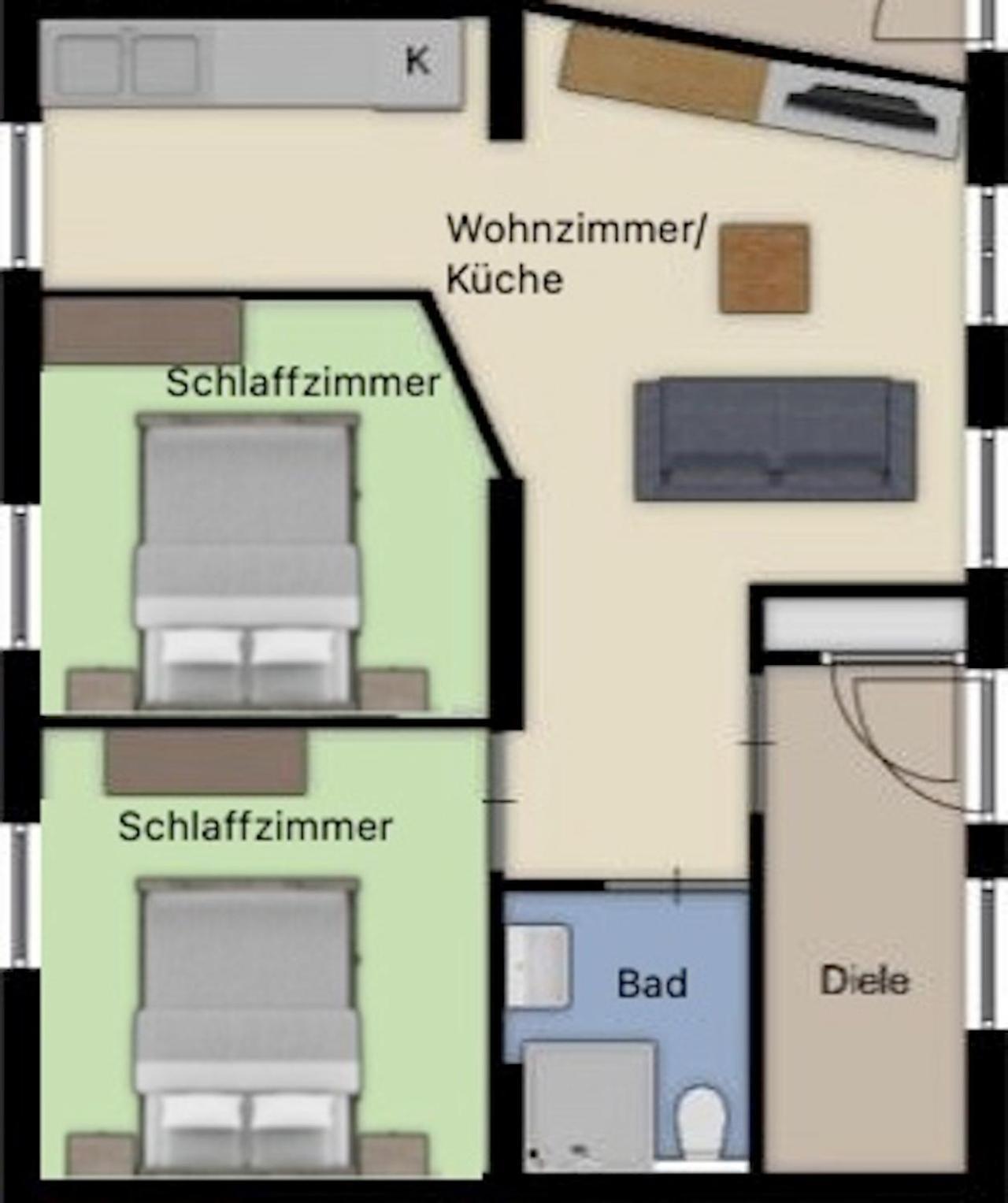Aeuchen Am Rosenthal Apartment Monschau Phòng bức ảnh